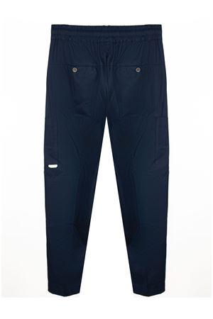 Pantalone misto cotone blu YES LONDON | XP3355BLU